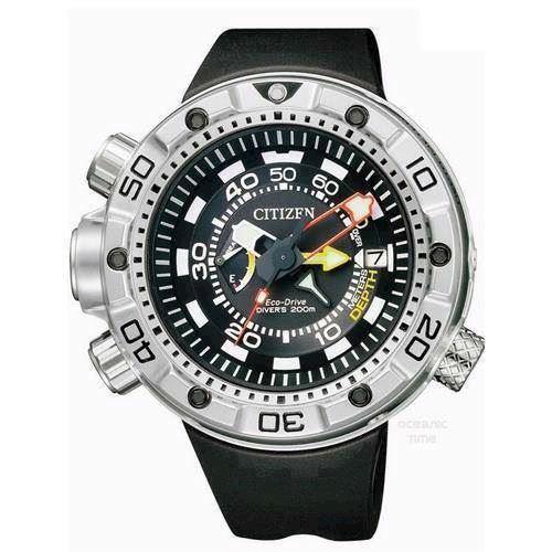 Image of Citizen Promaster mat rustfri stål quartz med Eco-Drive Herre ur, model BN2021-03E